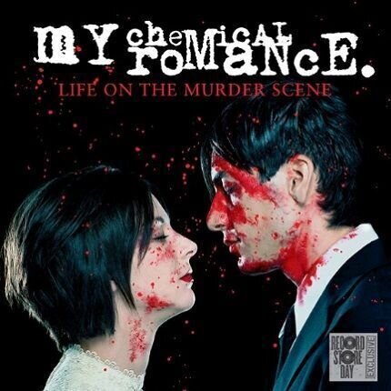 Vinyl Record My Chemical Romance - RSD  - Life On The Murder Scene (White & Red Vinyl Album) (LP)