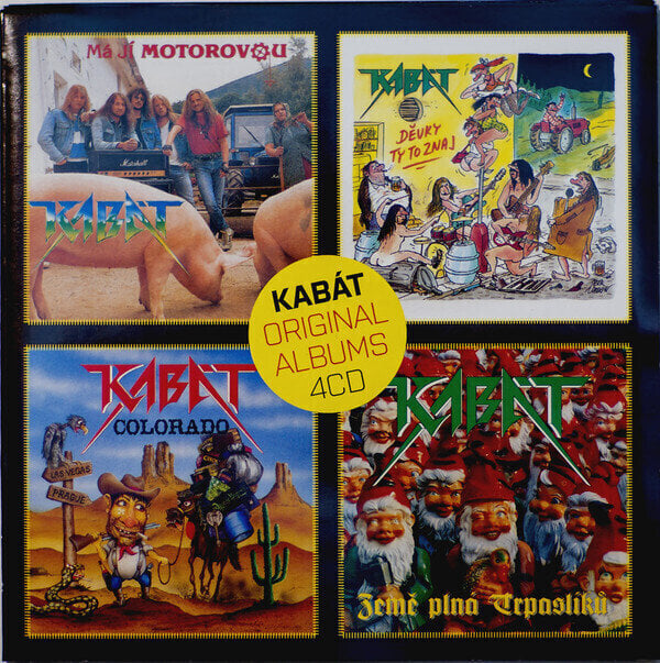 Glasbene CD Kabát - Original Albums 4CD Vol.2 (4 CD)