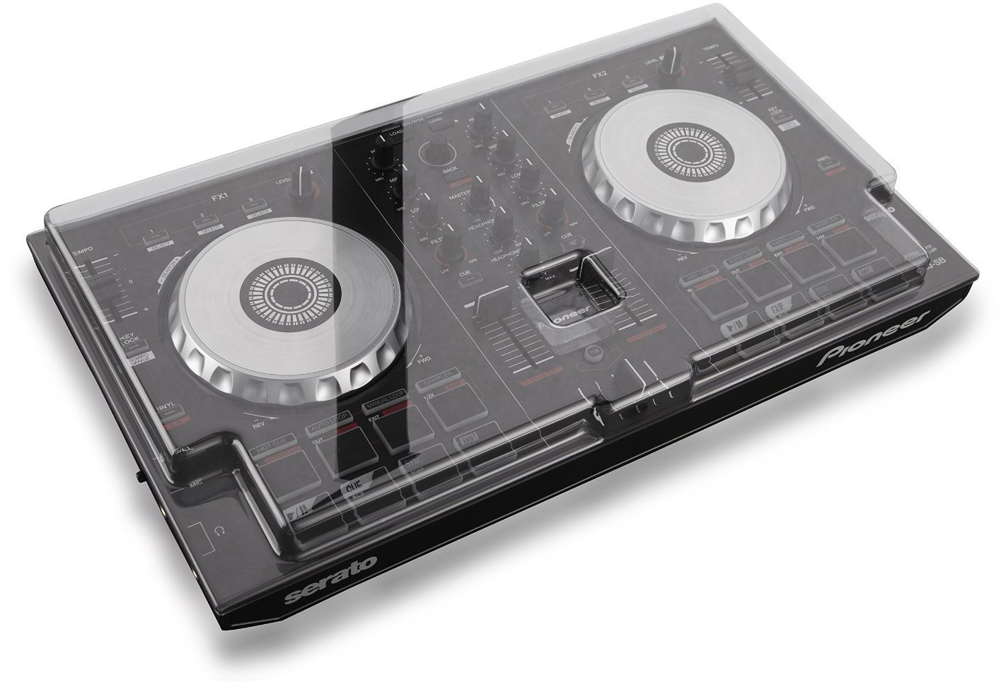 Protective cover fo DJ controller Decksaver LE Pioneer DDJ-SB and RBcover Light Edition