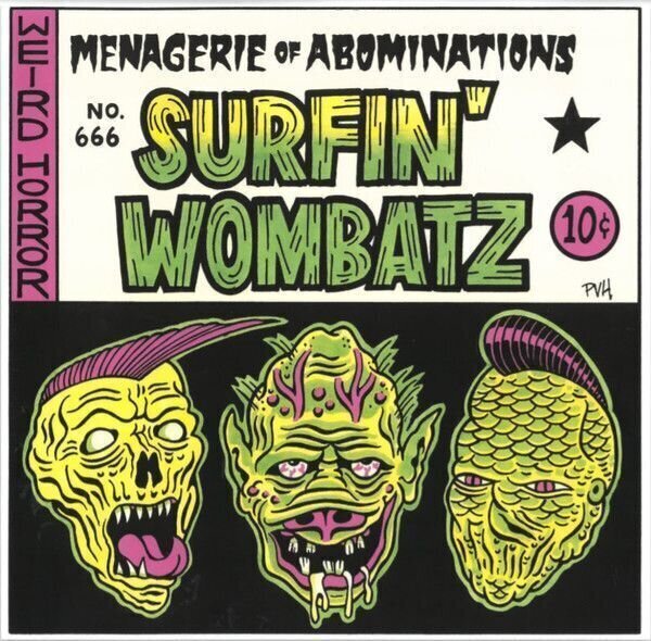 Vinyl Record The Surfin' Wombatz - Menagerie Of Abominations (Limited Edition) (10'' Vinyl)