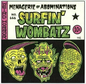 Disque vinyle The Surfin' Wombatz - Menagerie Of Abominations (Limited Edition) (10'' Vinyl) - 1