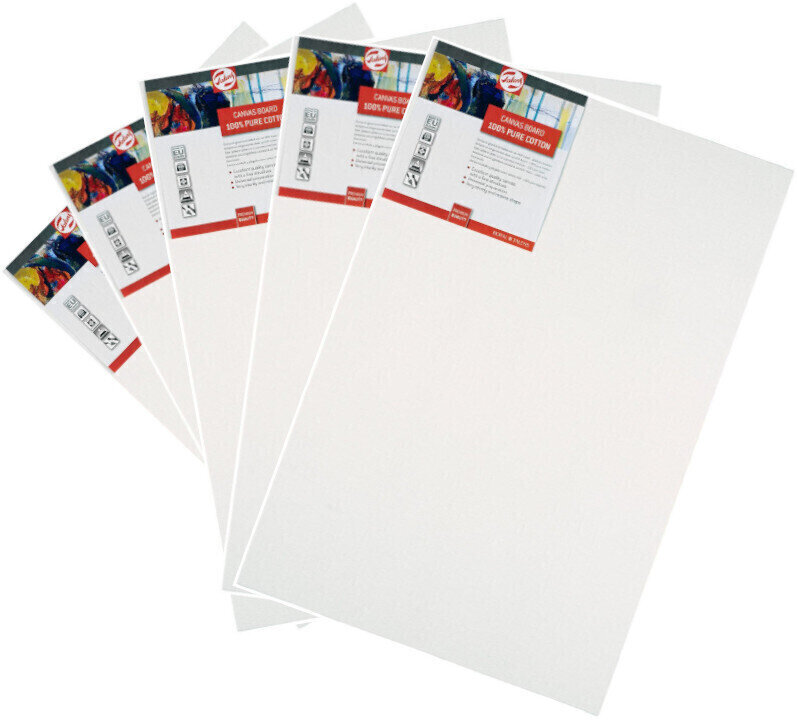 Painting Canvas Talens Painting Canvas 93254060 White 40 x 60 cm 5 pcs