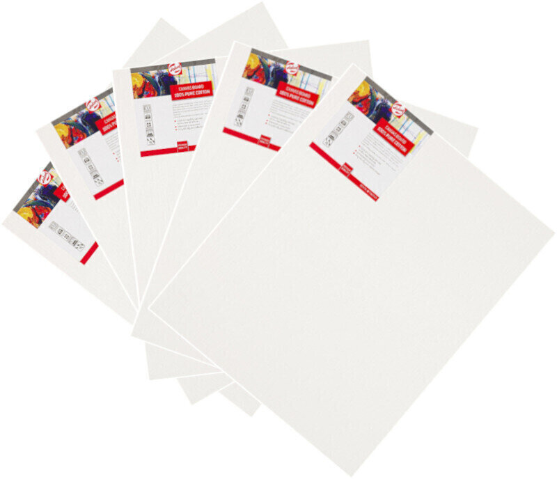 Peinture Toile Talens Peinture Toile 93255060 White 50 x 60 cm 5 pièces