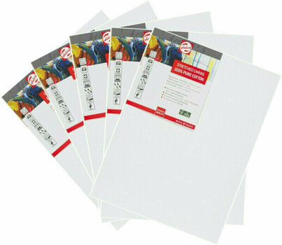 Tela de pintura Talens Tela de pintura 95713040 White 30 x 40 cm 5 Peças - 1