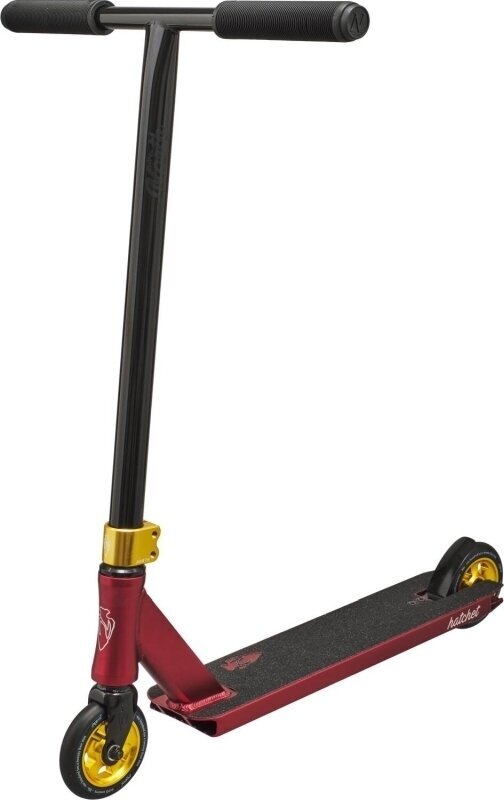 Freestyle-skootteri North Scooters Hatchet Pro Wine Red/Gold Freestyle-skootteri