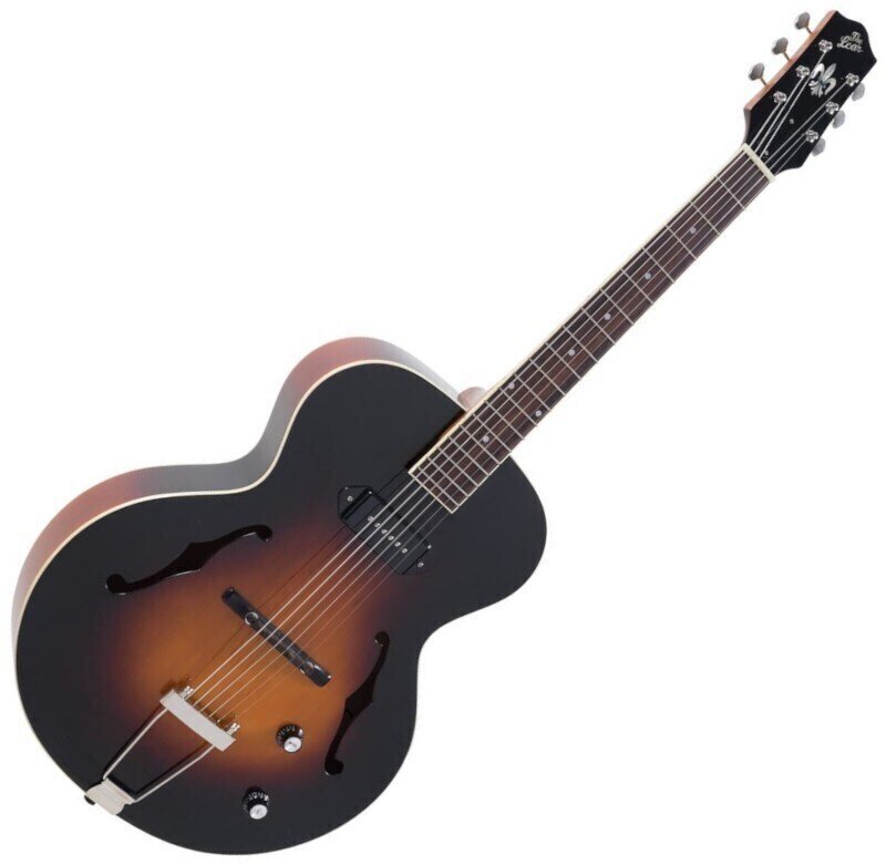 Halvakustisk gitarr The Loar LH-309 Vintage Sunburst