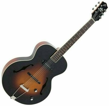 Semiakustická kytara The Loar LH-309 Vintage Sunburst - 1