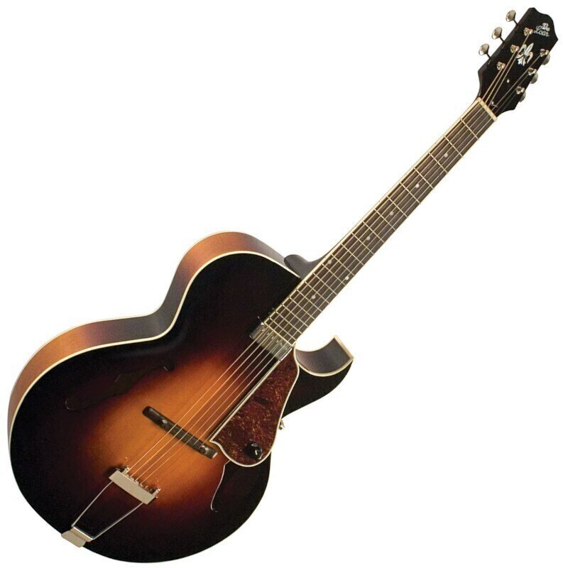 Semiakustická kytara The Loar LH-350 Vintage Sunburst