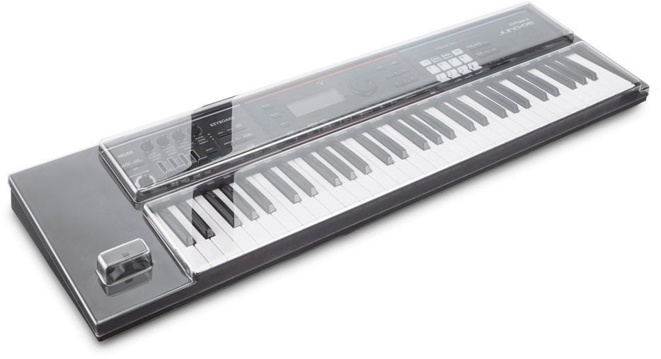 Keyboardabdeckung aus Kunststoff
 Decksaver Roland Juno DS 61