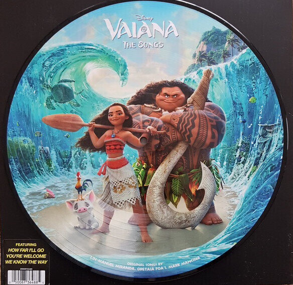 Vinylplade Disney - Vaiana OST (Picture Disc) (LP)