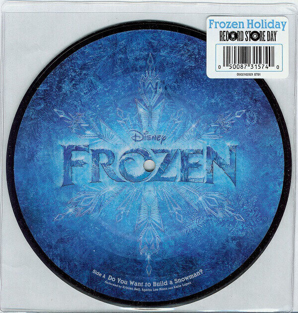 Disco in vinile Disney - Frozen Holiday OST (7" Vinyl)