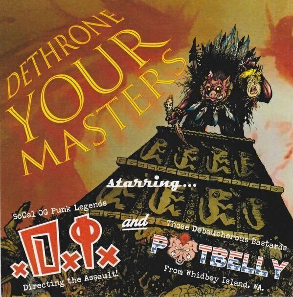 Disco de vinilo D.I. / Potbelly - Dethrone Your Masters (Multicolor Splatter Vinyl) (LP)