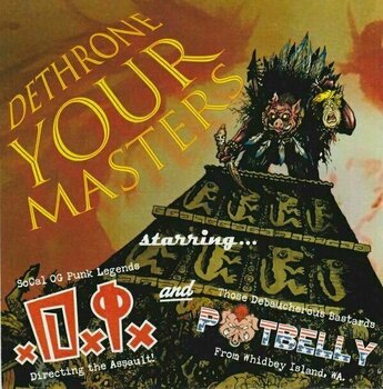 Vinyl Record D.I. / Potbelly - Dethrone Your Masters (Multicolor Splatter Vinyl) (LP) - 1