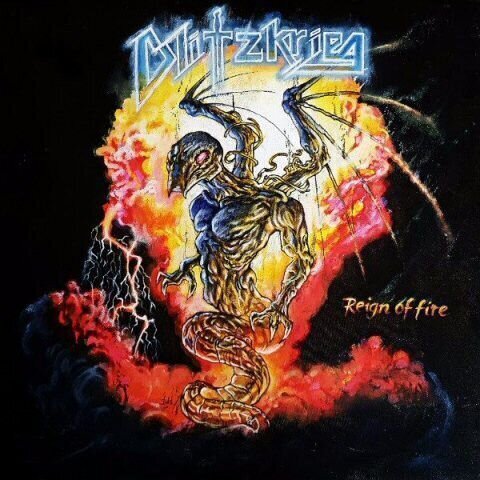 Vinyl Record Blitzkrieg - Reign Of Fire (7" Vinyl)