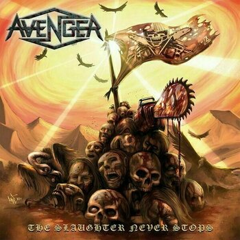 Vinyylilevy Avenger - The Slaughter Never Stops (LP) - 1
