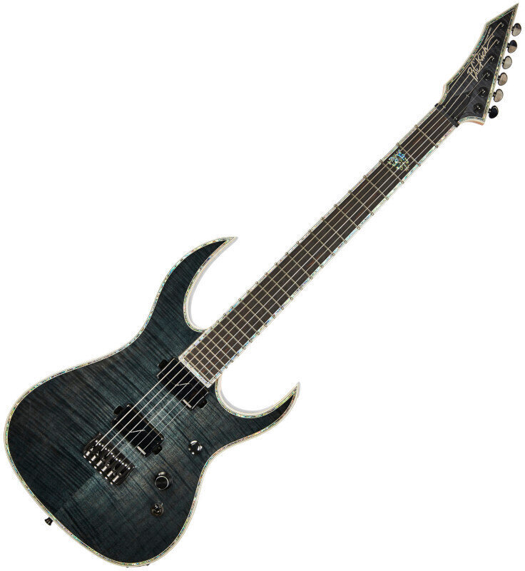 Elektrická kytara BC RICH Shredzilla Extreme Exotic Transparent Black