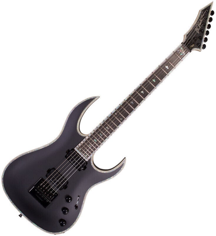 Elektrische gitaar BC RICH Shredzilla Prophecy Archtop Satin Black