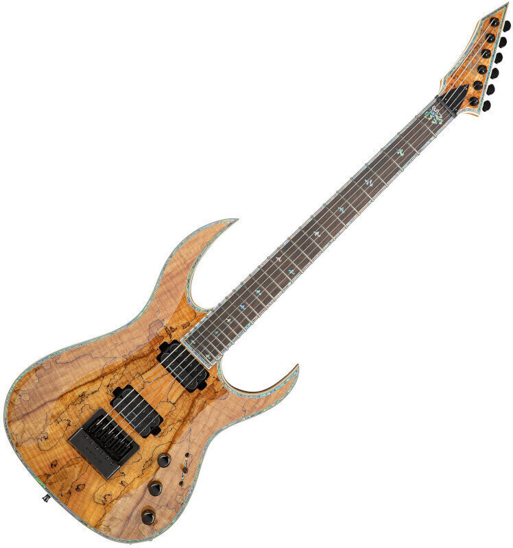 Elektrische gitaar BC RICH Shredzilla Prophecy Archtop Natural Transparent