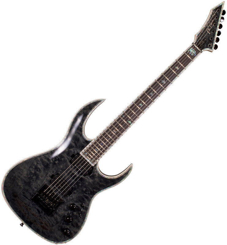 Guitare électrique BC RICH Shredzilla Prophecy Archtop Trans Black Guitare électrique