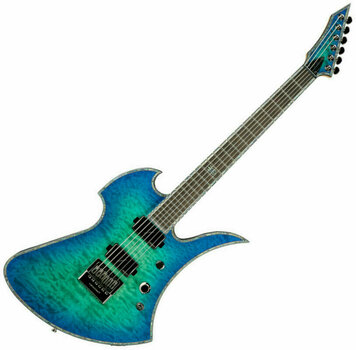 Guitare électrique BC RICH Mockingbird Extreme Exotic ET Cyan Blue - 1