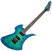 Guitare électrique BC RICH Mockingbird Extreme Exotic ET Cyan Blue