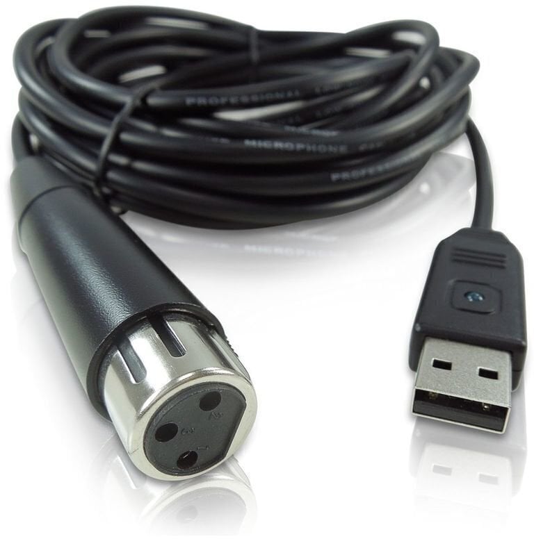 USB kábel Behringer Mic 2 Fekete 5 m USB kábel
