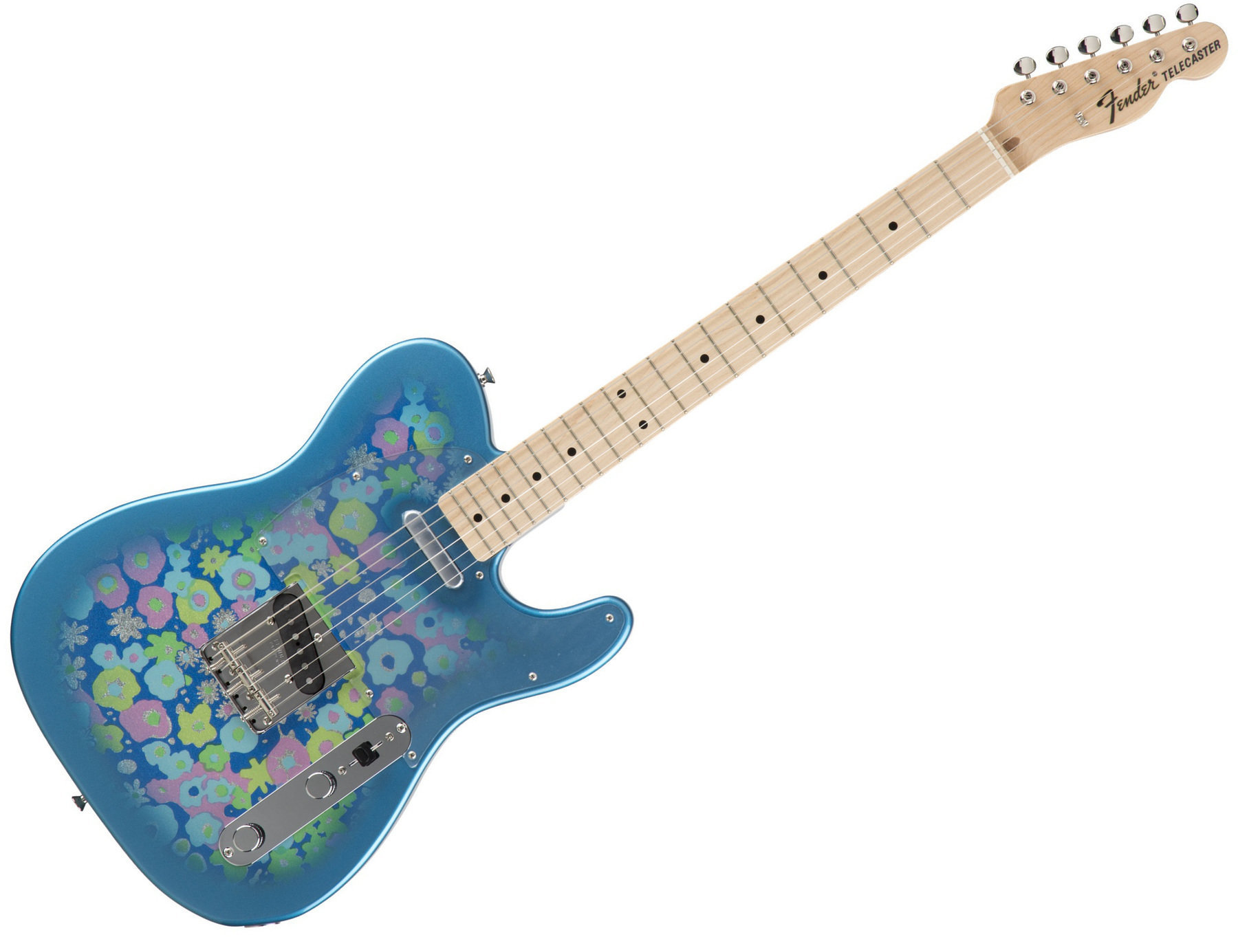 Guitarra electrica Fender Classic 69 Tele Blue Flower