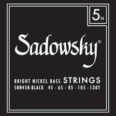 Струни за 5-струнна бас китара Sadowsky Black Label SBN-45B Струни за 5-струнна бас китара