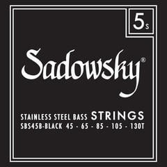 Струни за 5-струнна бас китара Sadowsky Black Label SBS-45B Струни за 5-струнна бас китара