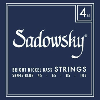 Cordes de basses Sadowsky Blue Label 4 45-105 - 1