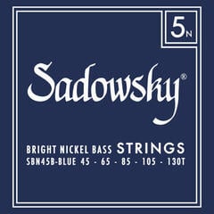Струни за 5-струнна бас китара Sadowsky Blue Label SBN-45B Струни за 5-струнна бас китара