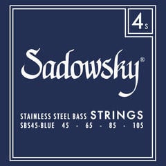 Bass guitar strings Sadowsky Blue Label 4 45-105 Bass guitar strings