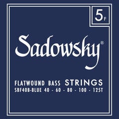 Cordes de basses Sadowsky Blue Label 5 040-125 Cordes de basses