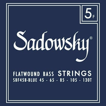 Cordas para baixo Sadowsky Blue Label 5 045-130 - 1