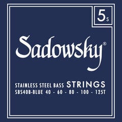 Струни за 5-струнна бас китара Sadowsky Blue Label SBS-40B Струни за 5-струнна бас китара