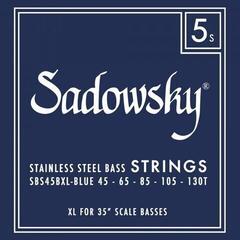 Струни за 5-струнна бас китара Sadowsky Blue Label SBS-45BXL Струни за 5-струнна бас китара