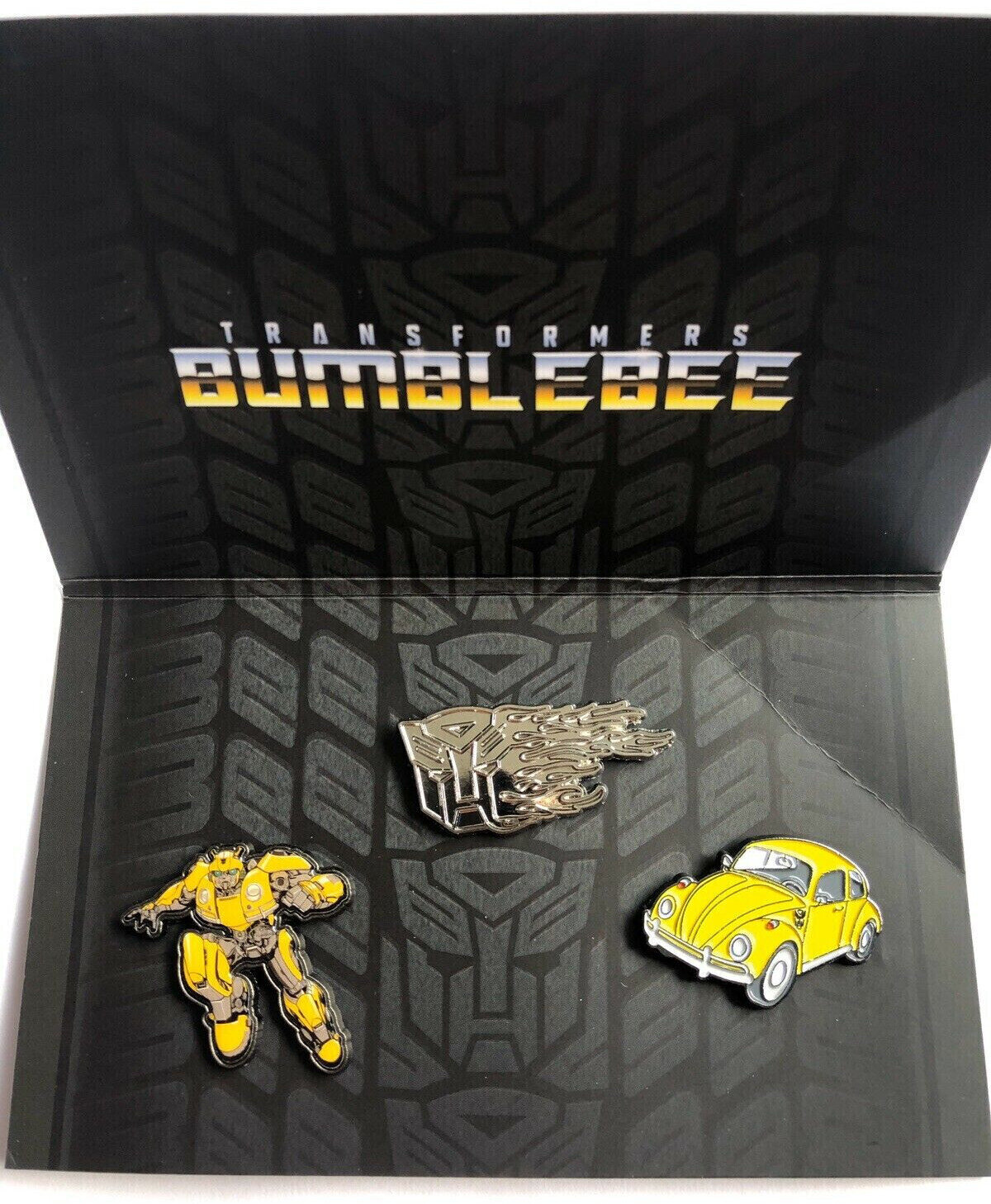 Badge Transformers Bumblebee Pin Badge Set