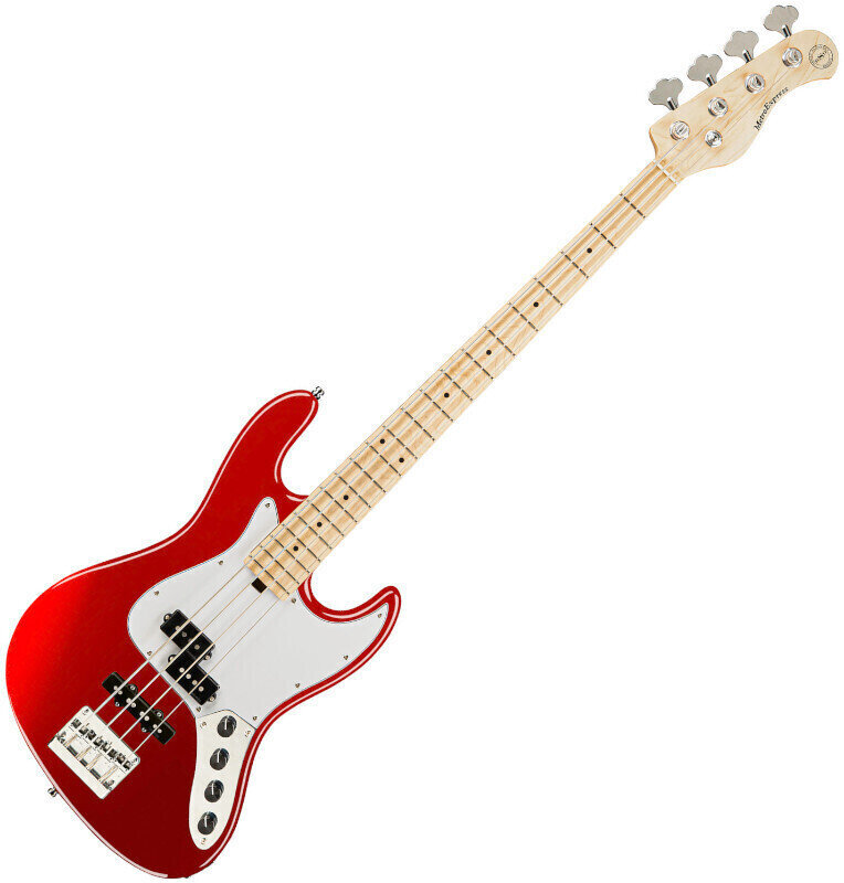 4-string Bassguitar Sadowsky MetroExpress Hybrid P/J Bass MN 4 Solid Candy Apple Red