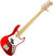 5-saitiger E-Bass, 5-Saiter E-Bass Sadowsky MetroExpress Hybrid P/J MN 5 Solid Candy Apple Red