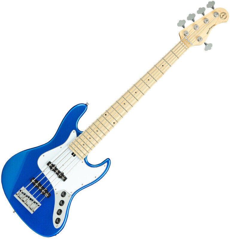 Basse 5 cordes Sadowsky MetroExpress J/J MN 5 Solid Ocean Blue Basse 5 cordes