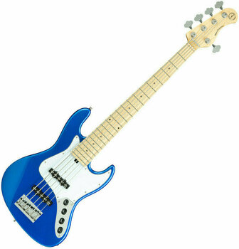 Basse 5 cordes Sadowsky MetroExpress J/J MN 5 Solid Ocean Blue Basse 5 cordes - 1