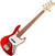 5-string Bassguitar Sadowsky MetroExpress J/J MO 5 Solid Candy Apple Red