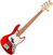 5 žičana bas gitara Sadowsky MetroExpress P/J MO 5 Solid Candy Apple Red
