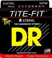 Струни за електрическа китара DR Strings Tite-Fit TF8-10 Струни за електрическа китара