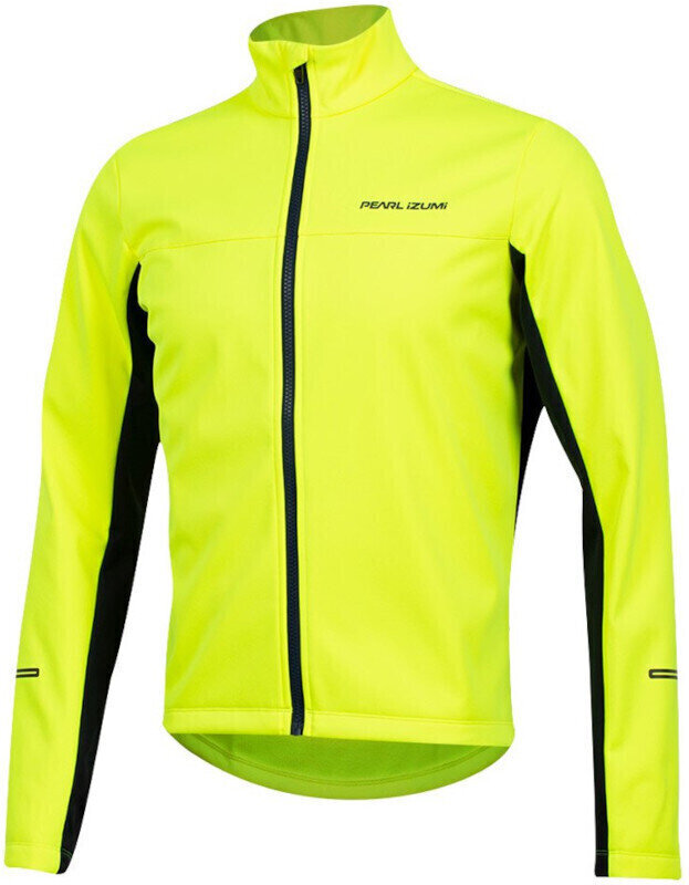 Cycling Jacket, Vest Pearl Izumi Quest Amfib Navy/Yellow M Jacket