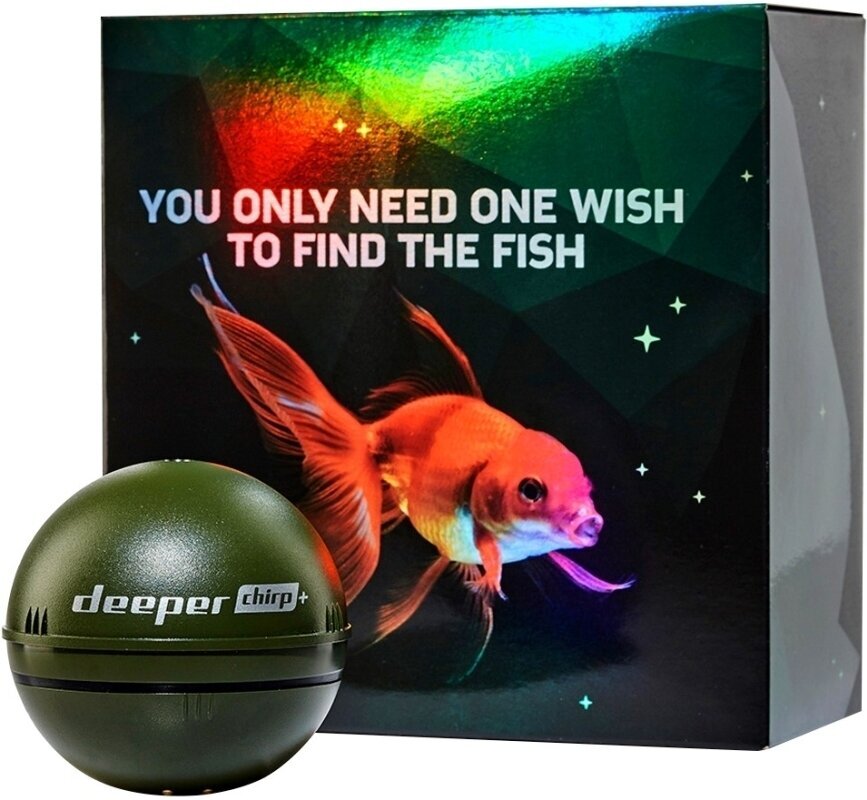Fishfinder-kaikuluotain Deeper Chirp+ 2020