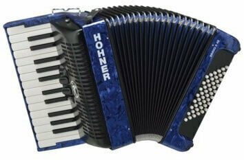 Piano accordion
 Hohner Bravo II 48 Dark Blue Piano accordion
 - 1