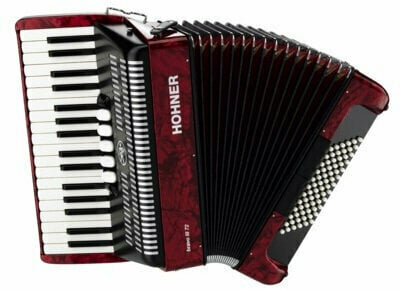 Piano accordion
 Hohner Bravo III 72 Red Piano accordion
 - 1