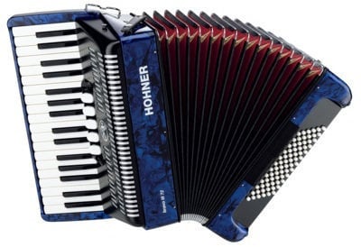 Piano accordion
 Hohner Bravo III 72 Dark Blue Piano accordion
