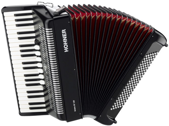 Piano accordion
 Hohner Bravo III 120 Black Piano accordion
